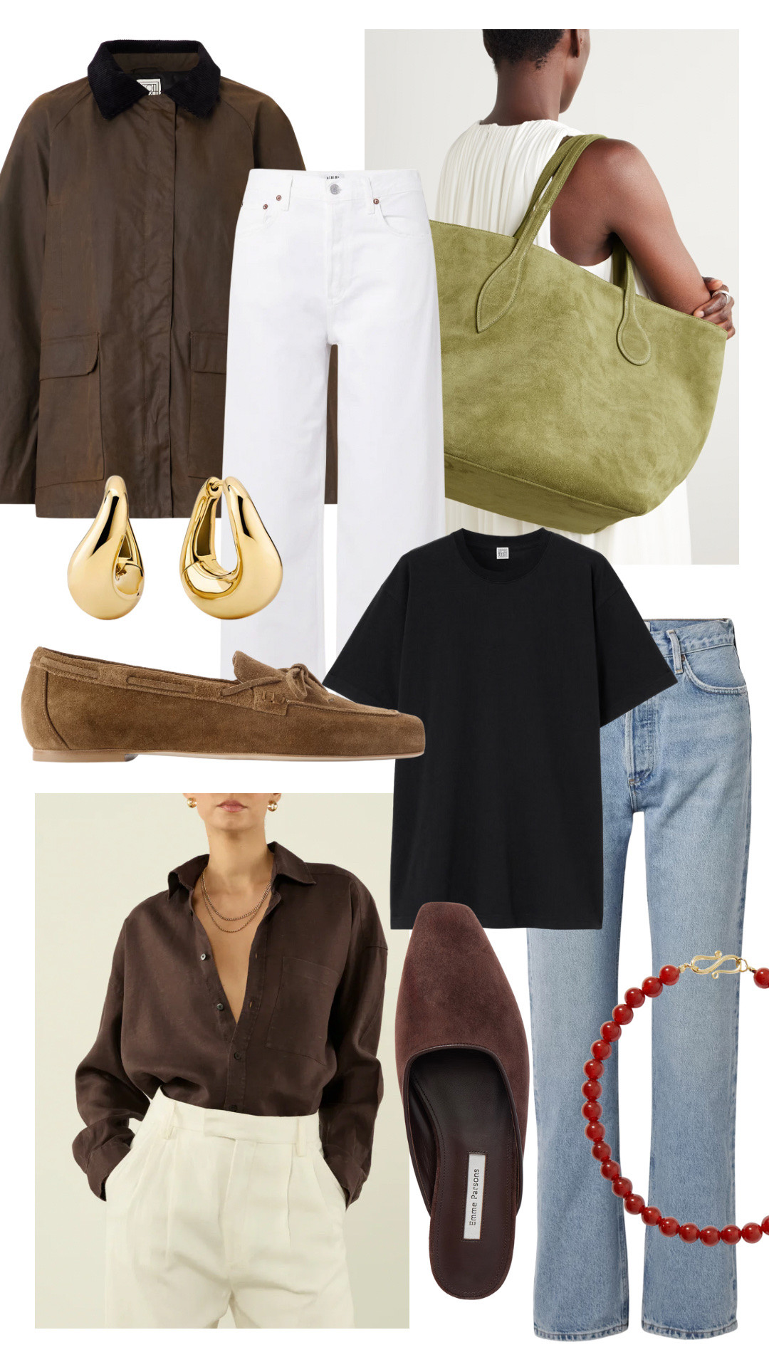 It still might be in the 20's degrees, but here are the items I’m adding into my outfits to transition from summer to autumn. Gorgeous chocolate tones, pops of olive green and suede, new light denim and loafers too.

You can find more style content over on my Substack ’The Wardrobe Edit’

#LTKautumn #LTKstyletip #LTKsummer
