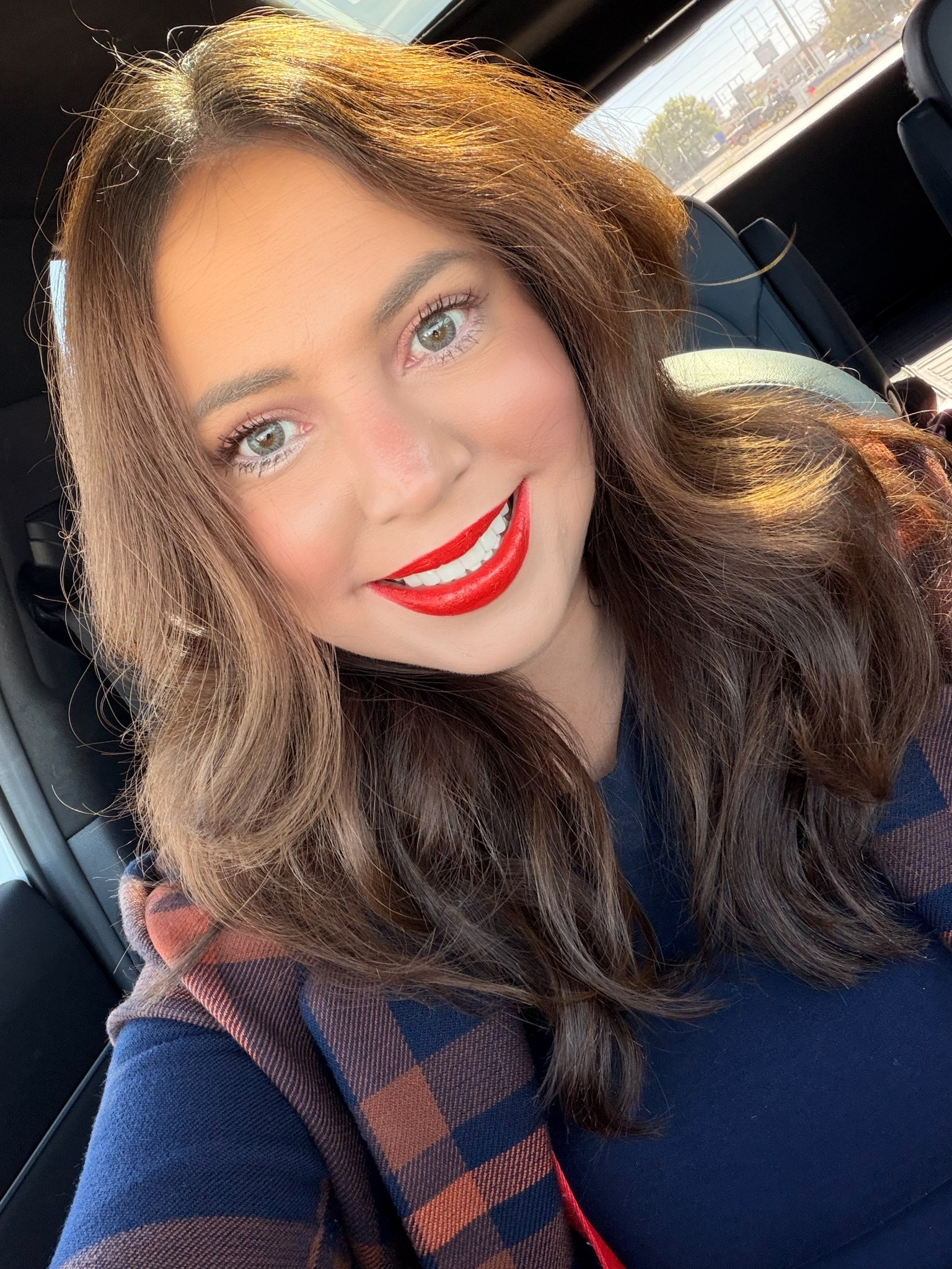 No filter and natural sunlight to show you how beautifully this makeup applies to the skin. This is after 7 hours of wear  I only reapplied my lipstick, and that’s it. Every product I used gives that flawless, long-lasting finish. Use code everything”Everything” to save money. 

#LTKBeauty #LTKHoliday #LTKGiftGuide
