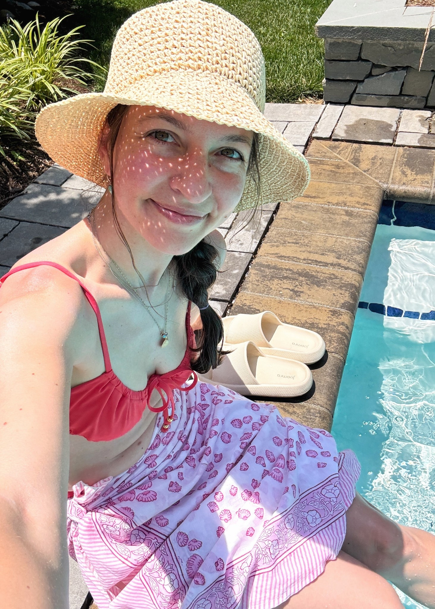 Summer uniform: swimsuit + pareo + hat + sandals 😎

#LTKActive #LTKSeasonal #LTKSwim