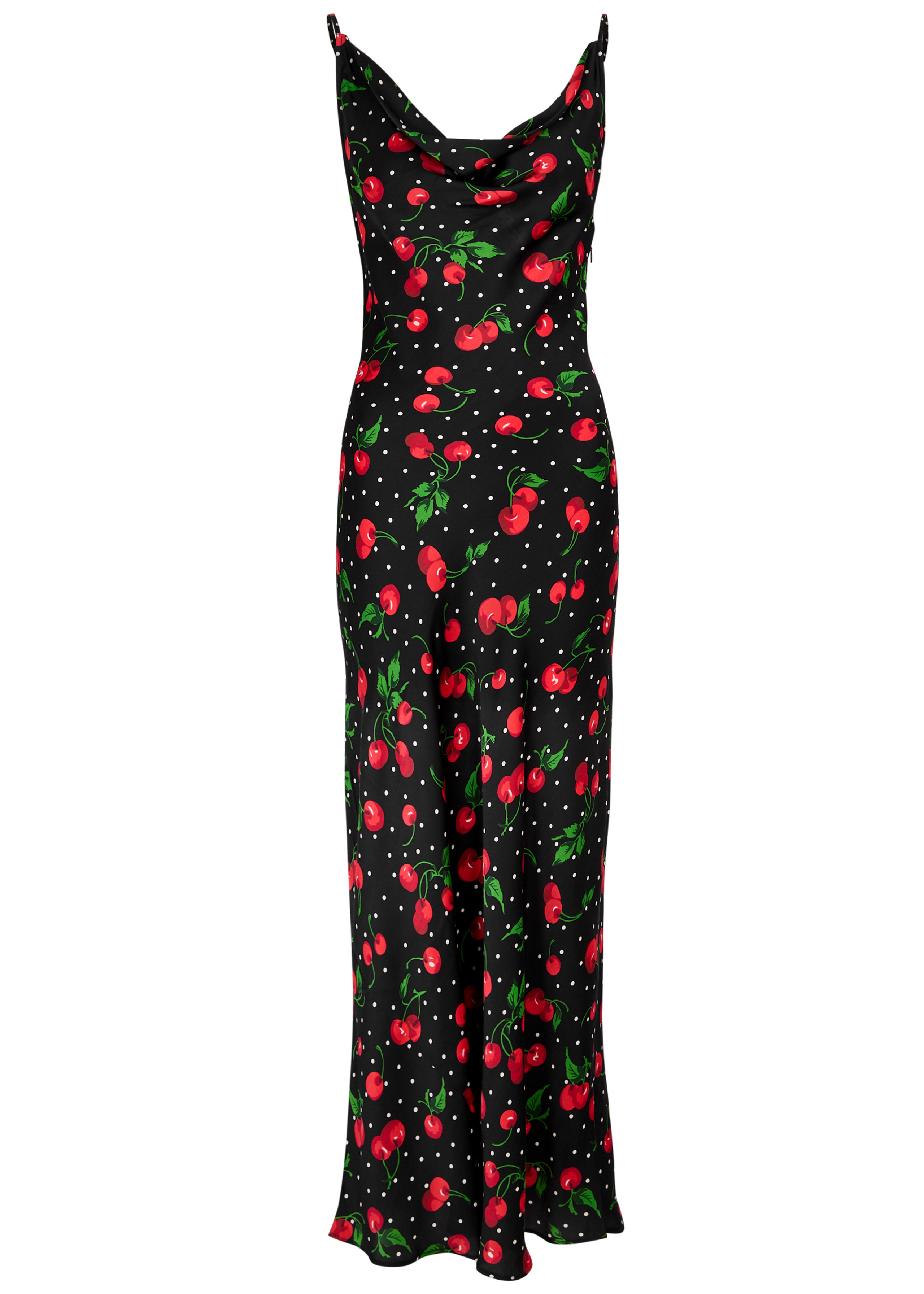 Galli printed satin maxi dress | Harvey Nichols