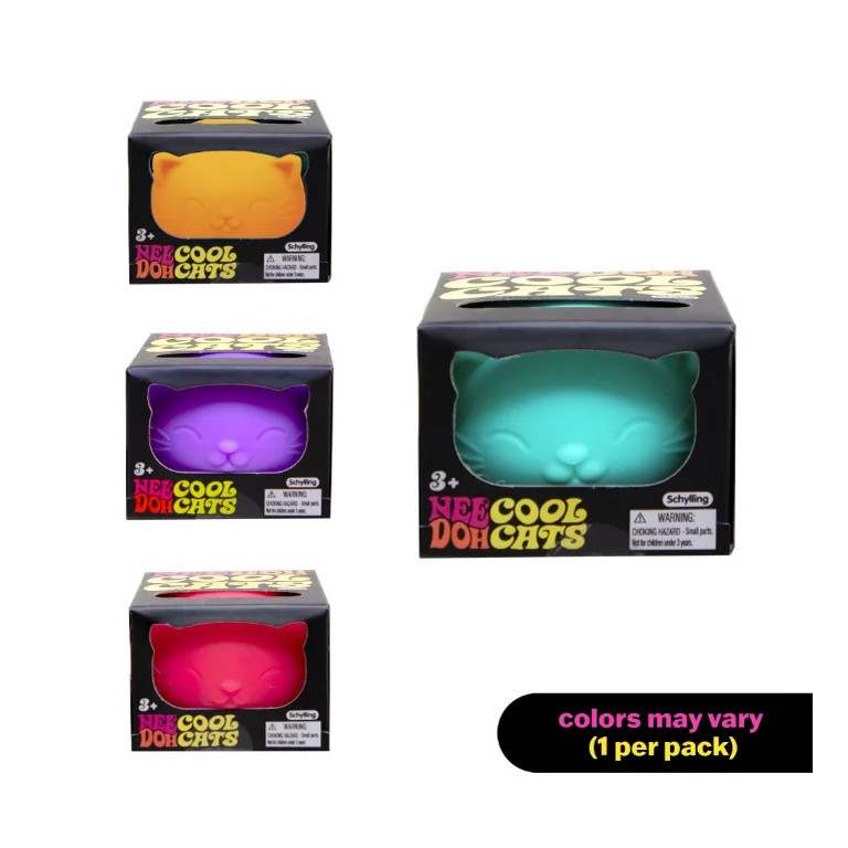 Nee Doh Cool Cats, 1 random color | Walmart (US)
