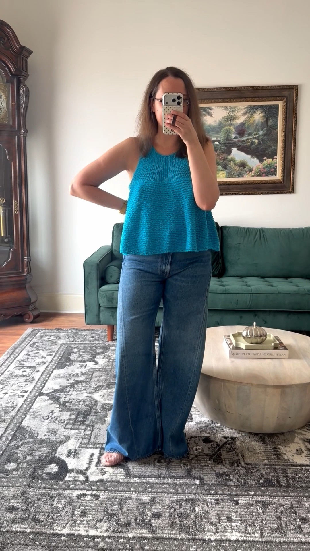 The cutest most flattering jeans! Use code: YOUROCK for 20% off! 

Top and jeans fit tts

Spring outfit, summer outfits

#LTKootd #LTKgrwm #LTKdayinmylife
