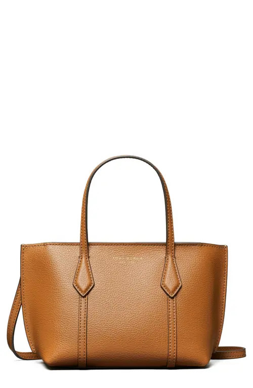 Tory Burch Mini Perry Tote in Autumn Brown at Nordstrom | Nordstrom