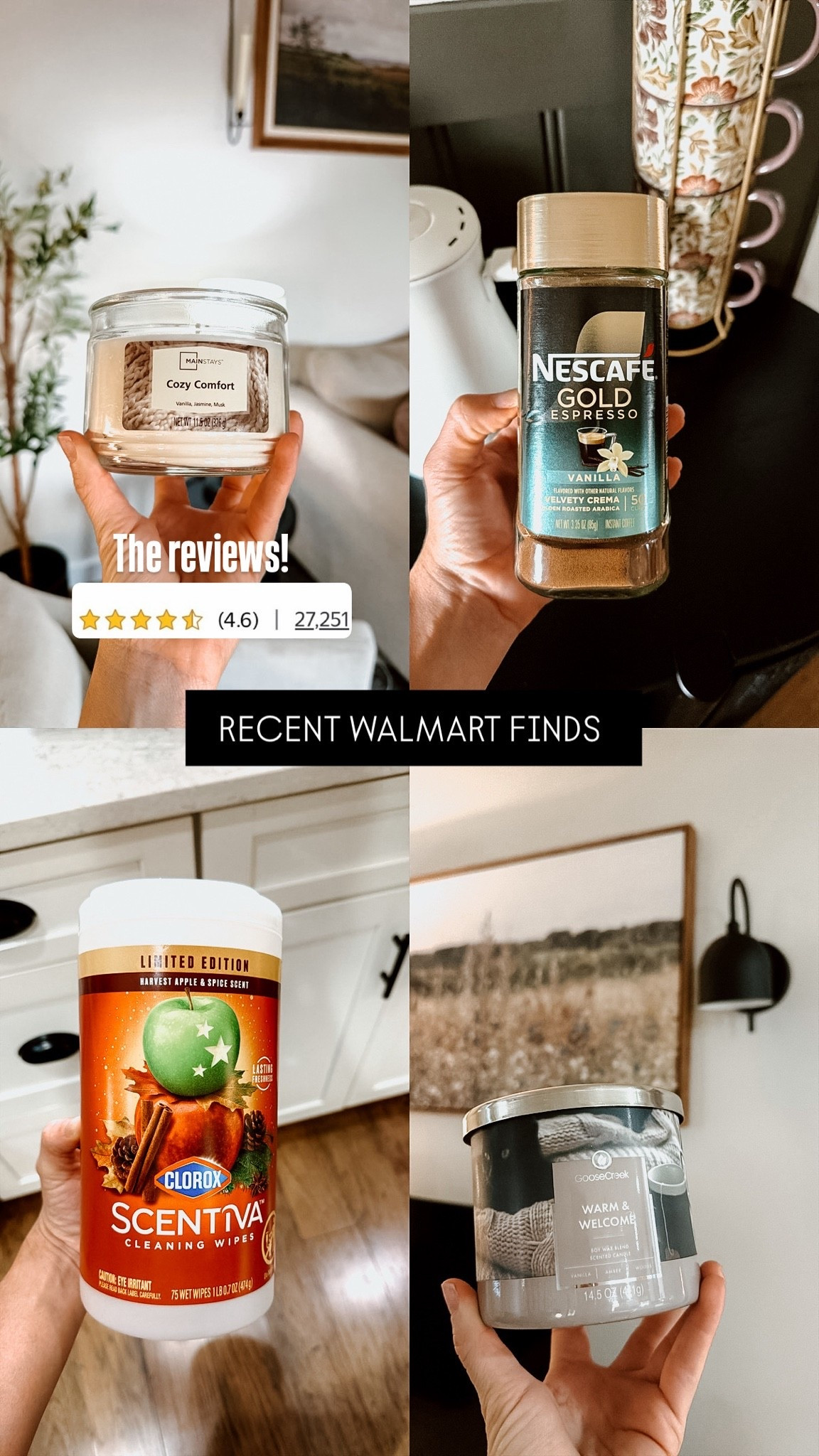 Some Walmart finds recently! 
#walmartfinds #walmart #outfitideas #fallfinds

#LTKmomlife #LTKmorningroutine #LTKU