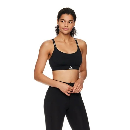 Reebok Women's and Women's Plus Low Impact Favorite Bra with Removable Cups, Sizes XS-4X | Walmart (US)