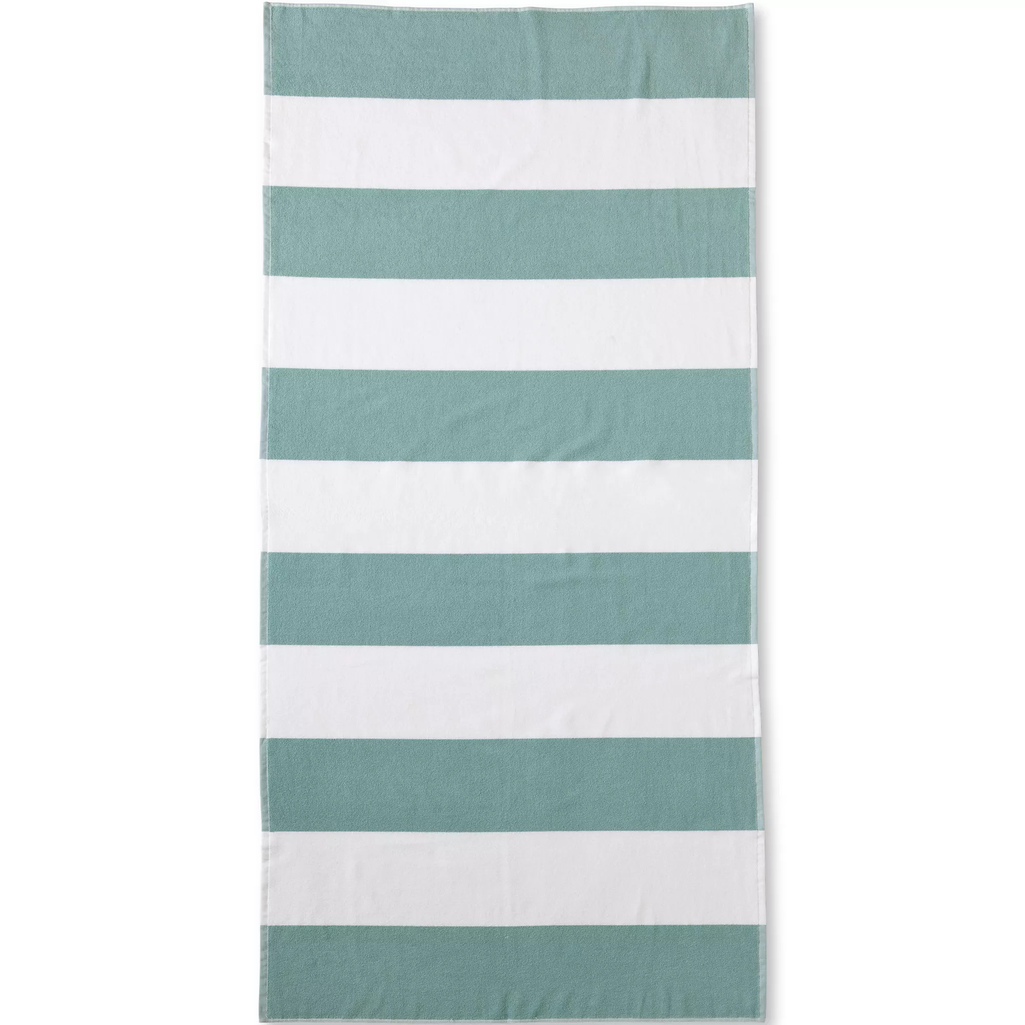 Cabana Stripe Beach Towel | Lands' End (US)