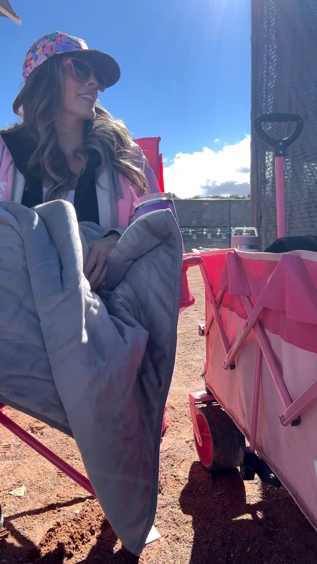 YOUR sign to get this perfectly pink setup 🥹💕 Pro rocker keeps me comfortable (& cute 😏) even when we spend ALL DAY at the fields! 😭⚾️😂 ps. I have had my wagon for two years and I’m STILL obsessed! 😍 

#LTKActive #LTKdayinmylife