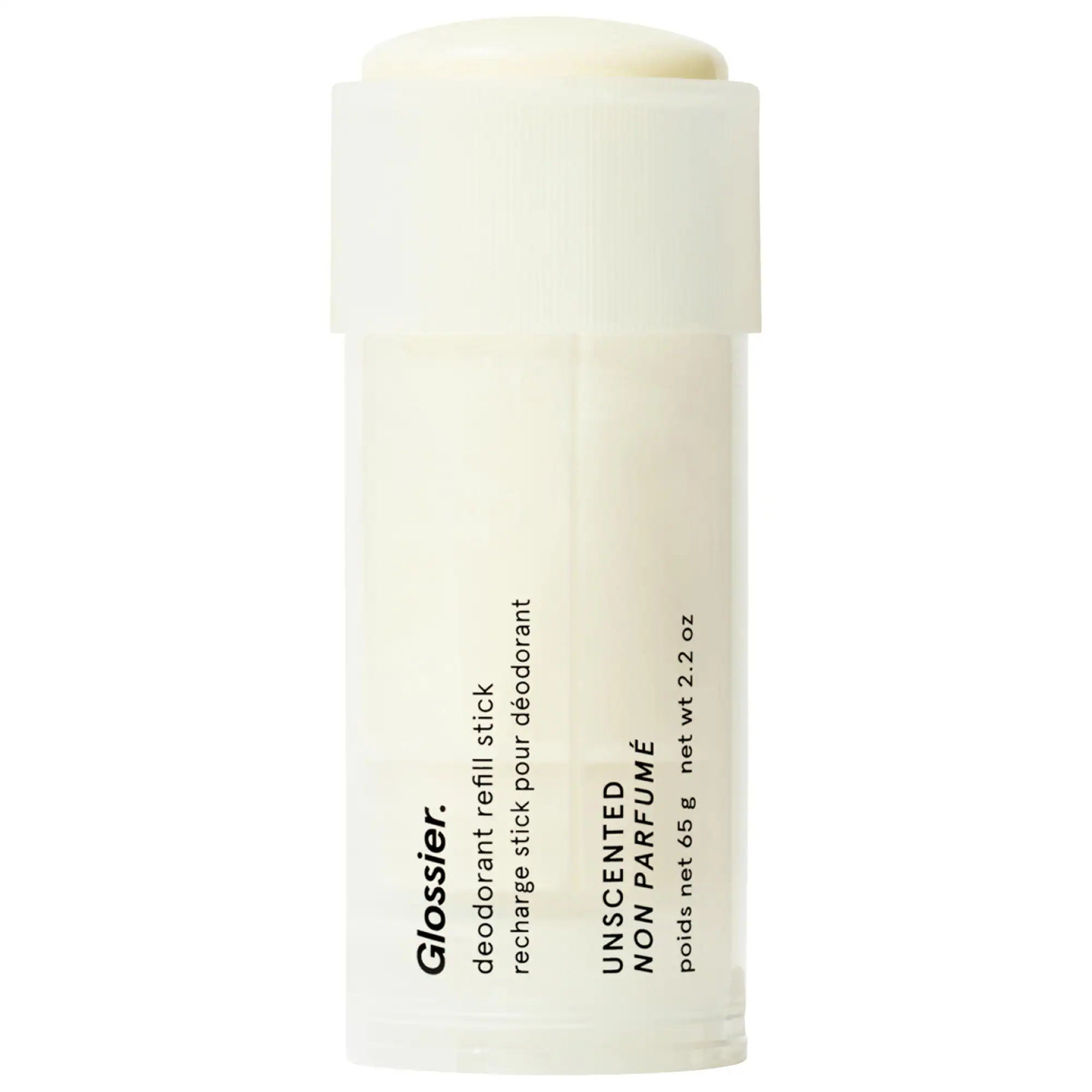 Glossier Refillable Aluminum-Free Deodorant Unscented - fragrance-free 2.2 oz / 65 g | Sephora (US)