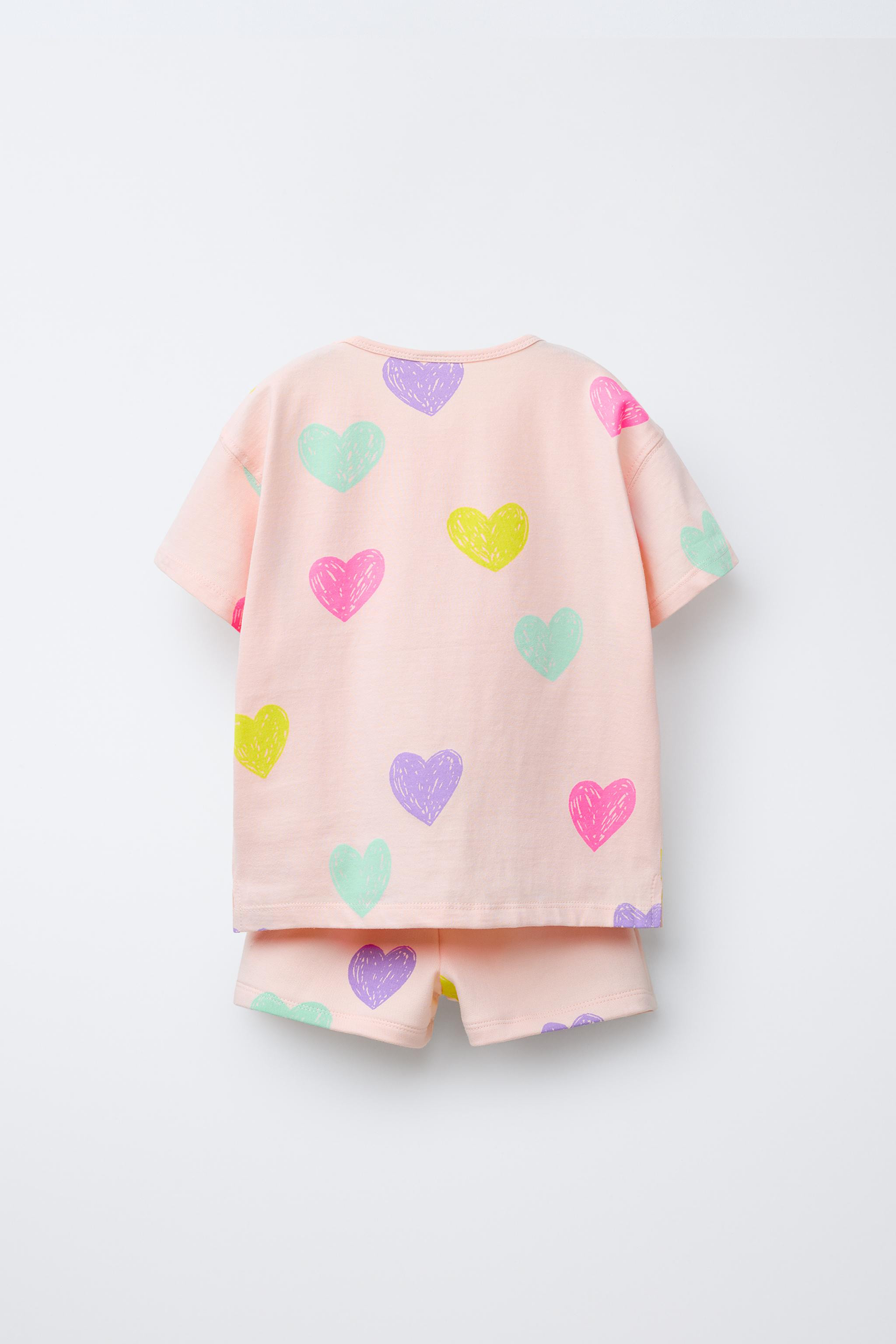 PRINT T-SHIRT AND BERMUDA SET | Zara US