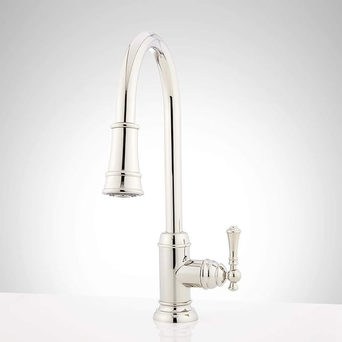 Signature Hardware 948399 Amberley 1.8 GPM Pull-Down Kitchen Faucet | Amazon (US)