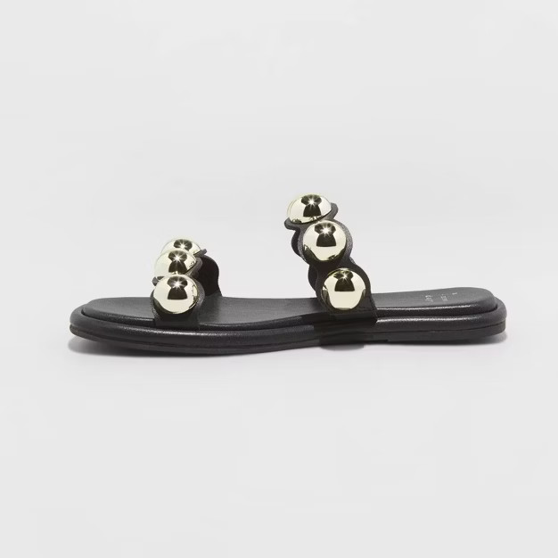 Women's Didi Embellished Slide Sandals - A New Day™ | Target