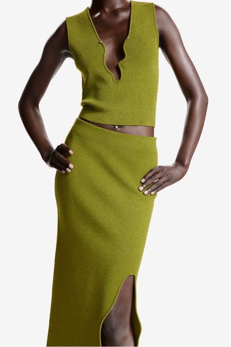 Green two piece tank and skirt matching set 

#LTKfindsunder100 #LTKstyletip #LTKSeasonal
