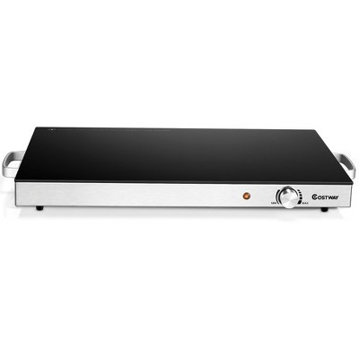 Costway 22''x 14'' Electric Warming Tray Hot Plate Dish Warmer w/ Adjustable Temperature | Target