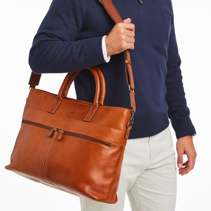 Graham Leather Briefcase Bag | Mark and Graham