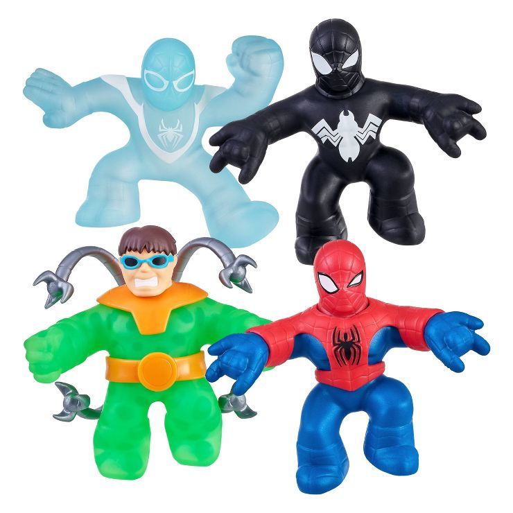 Heroes of Goo Jit Zu Marvel Spider-Man Mega 4 Pack  (Target Exclusive) | Target