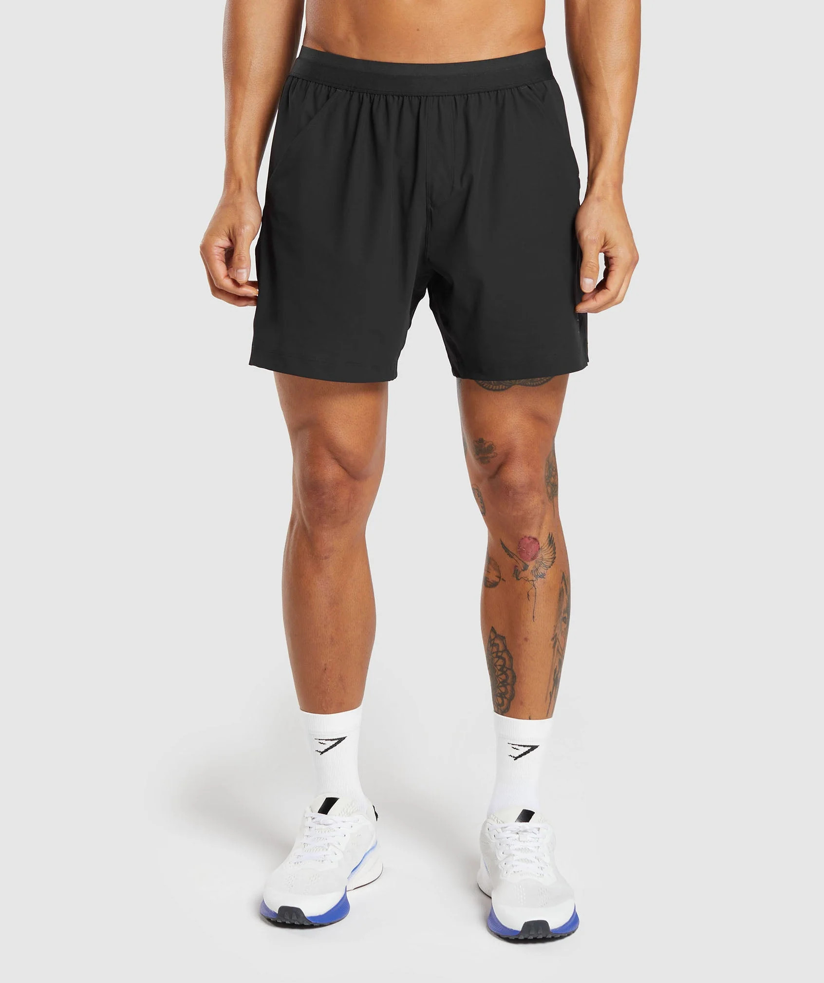 Gymshark Hybrid 6" Shorts - Black | Gymshark US