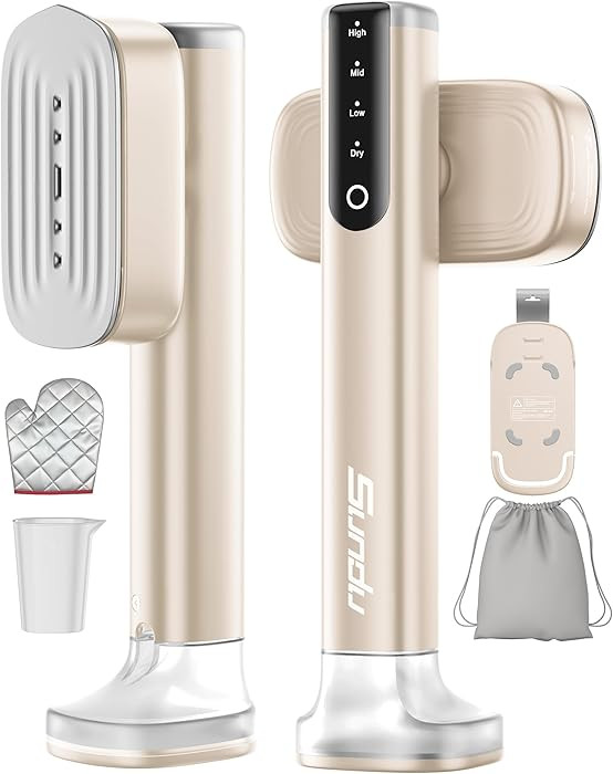 Travel Steamer for Clothes with 180 ml Water Tanks,15s Fast Heat-up,24 g/min Strong Steam Perform... | Amazon (US)
