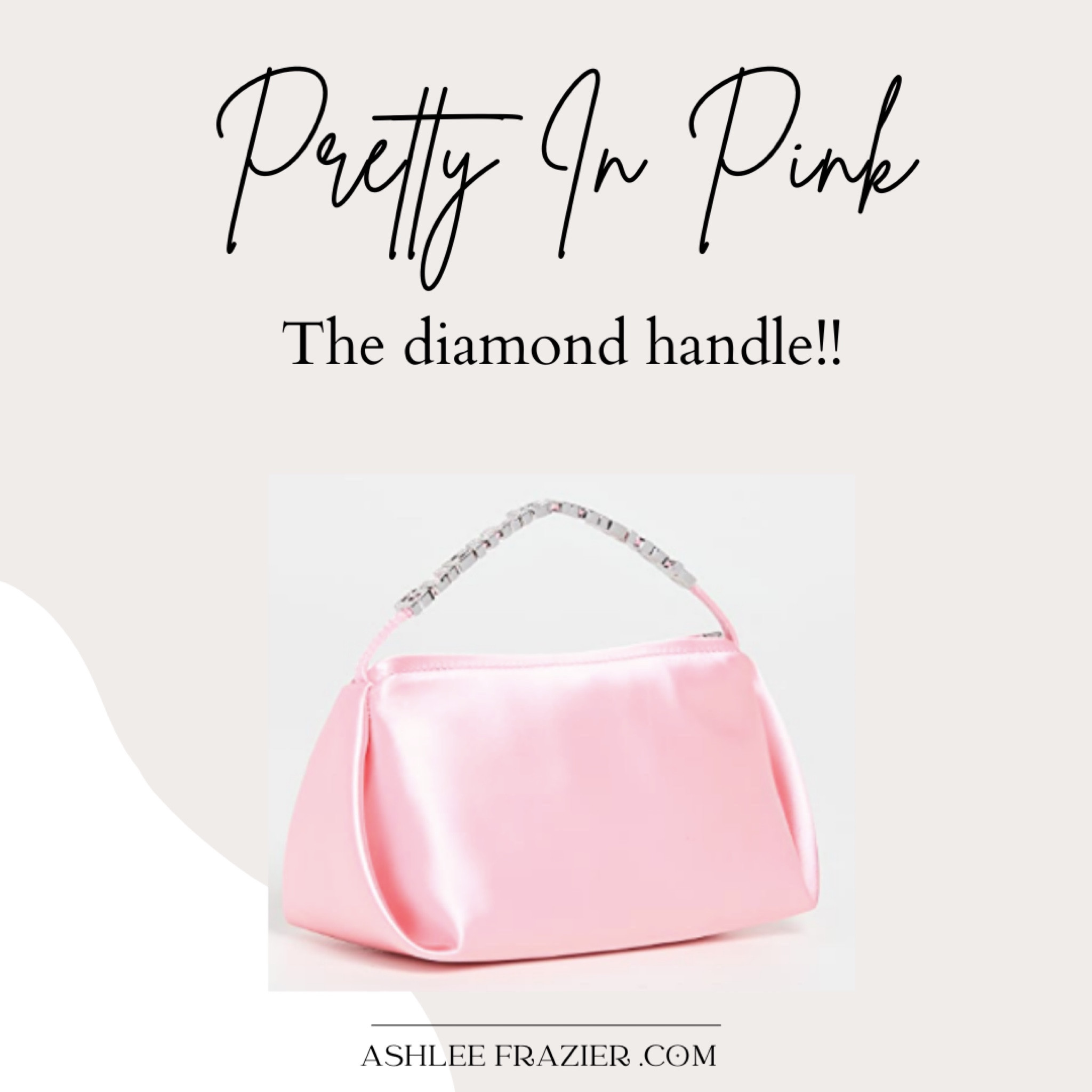 Diamonds are a girl’s best friend… and they’re on a pink bag!

#LTKitbag #LTKstyletip