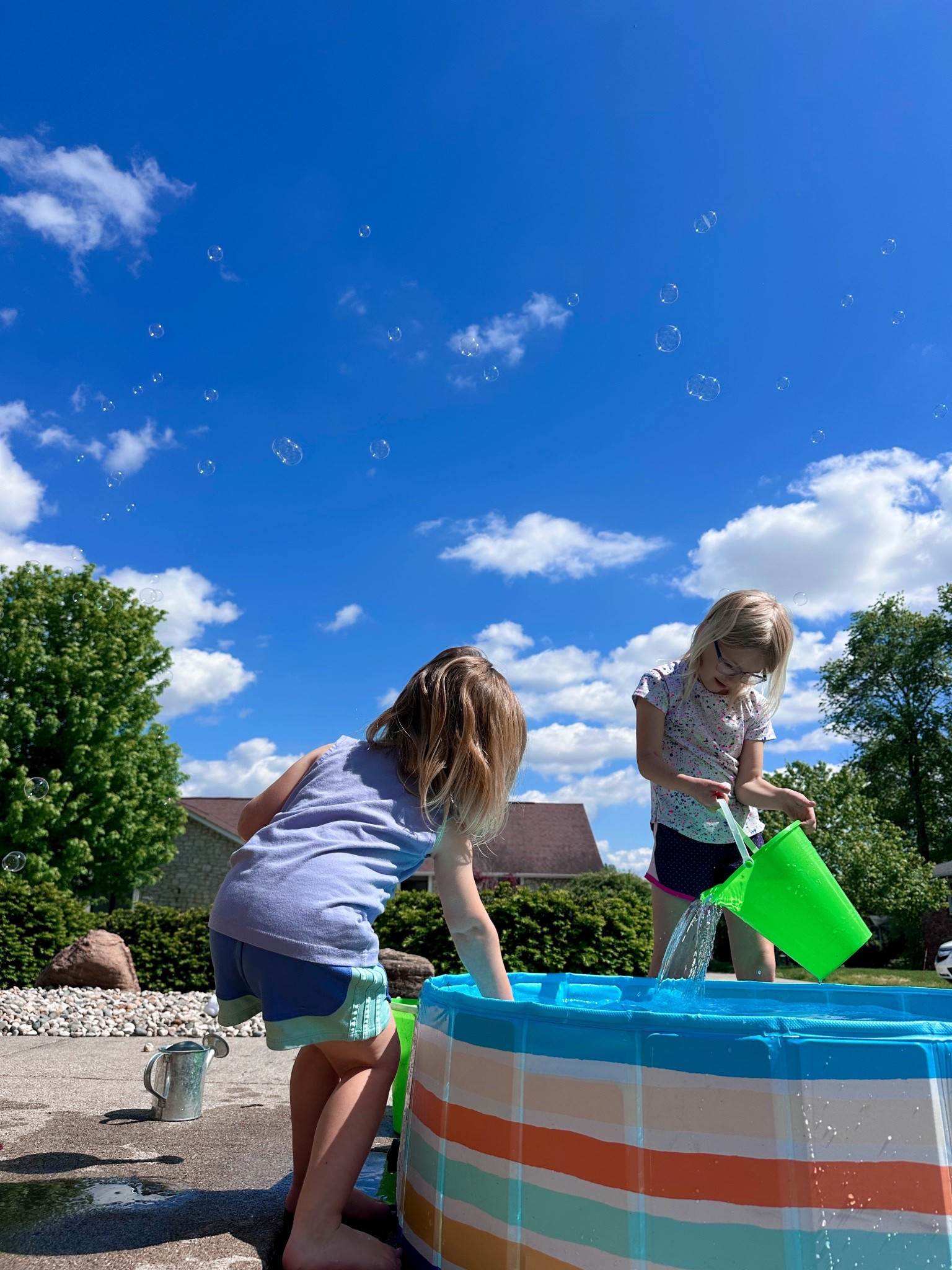 Yearly reminder to buy a pup pool or a dog pool instead of an inflatable one 🙃

#LTKSeasonal #LTKSwim #LTKKids