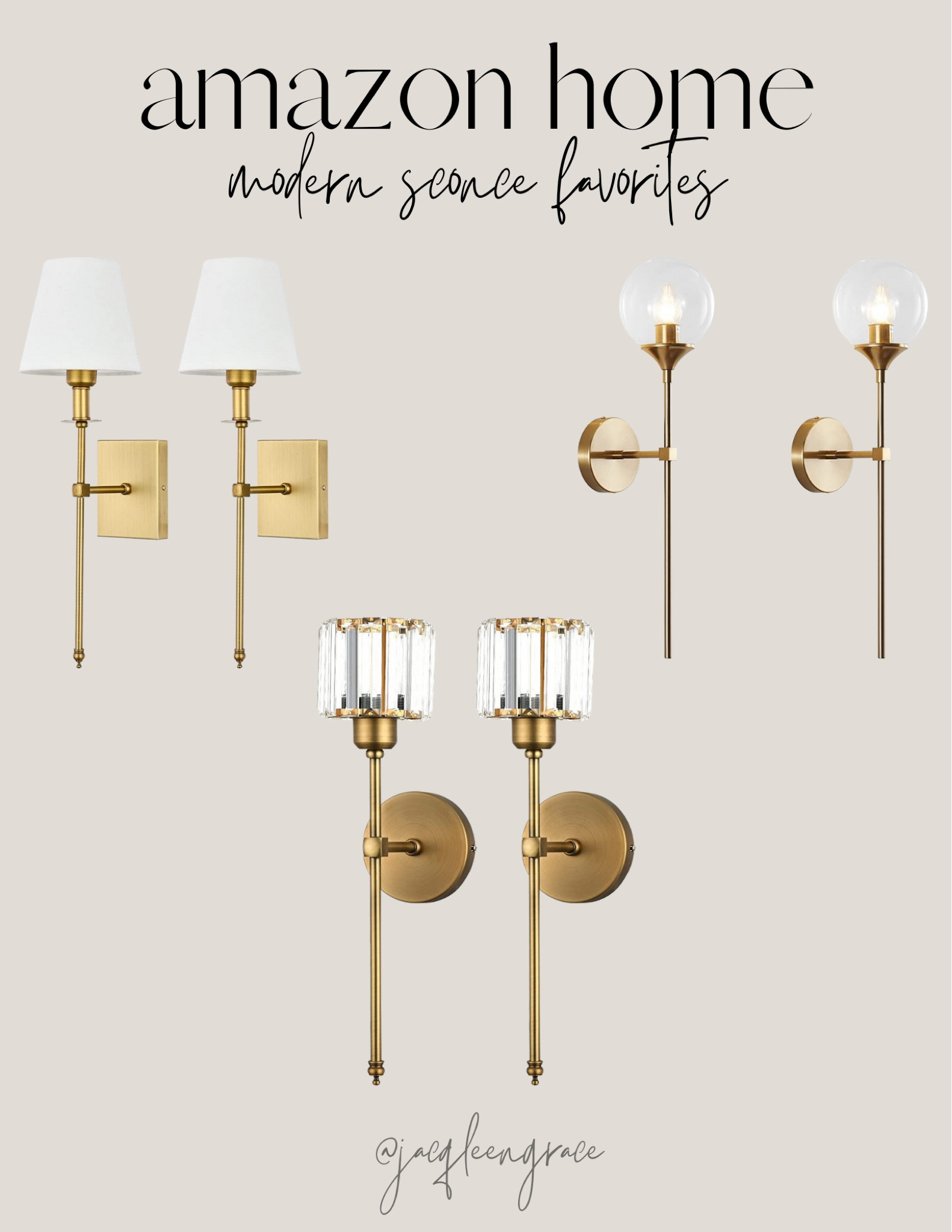 Amazon modern sconce favorites. Budget friendly finds. Coastal California. California Casual. French Country Modern, Boho Glam, Parisian Chic, Amazon Decor, Amazon Home, Modern Home Favorites, Anthropologie Glam Chic.

#LTKstyletip #LTKhome #LTKFind