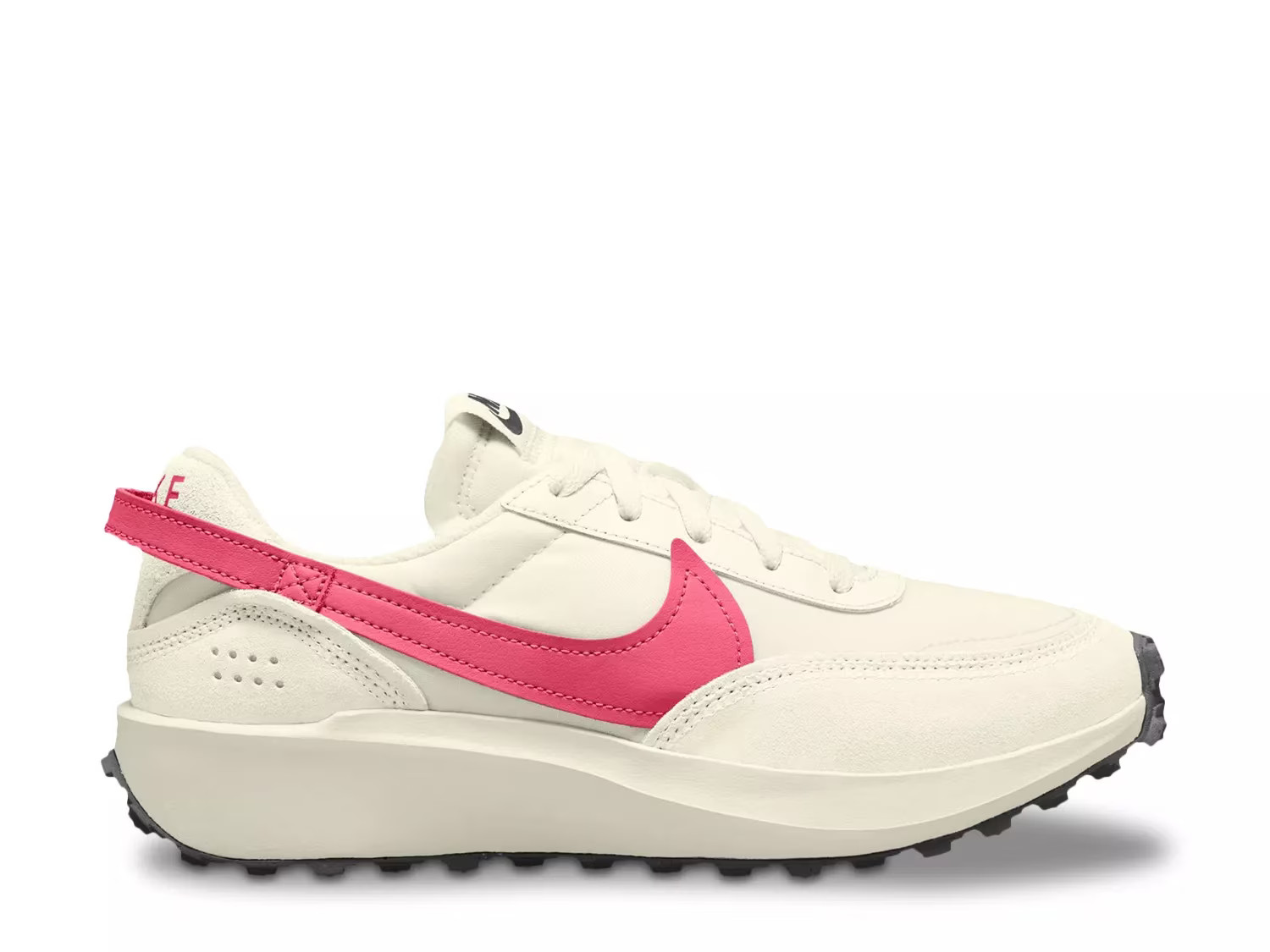 Nike Waffle Debut Running Shoe | Women's | White/Pink | Size 9.5 | Sneakers | Waffle | DSW
