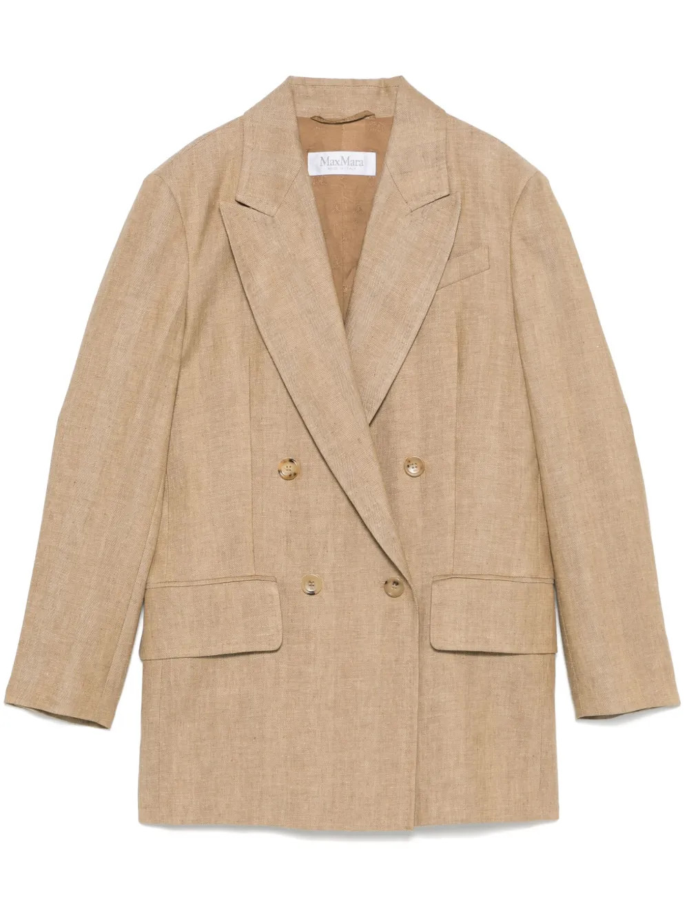 Max Mara Gerla Blazer | Brown | FARFETCH AU | Farfetch Global