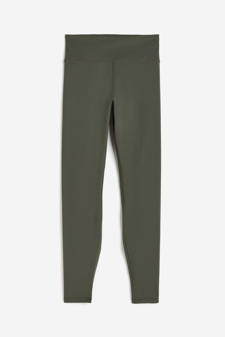 H & M - Sportleggings aus DryMove - Grün - Sportswear | H&M (DE, AT, CH, NL, FI)