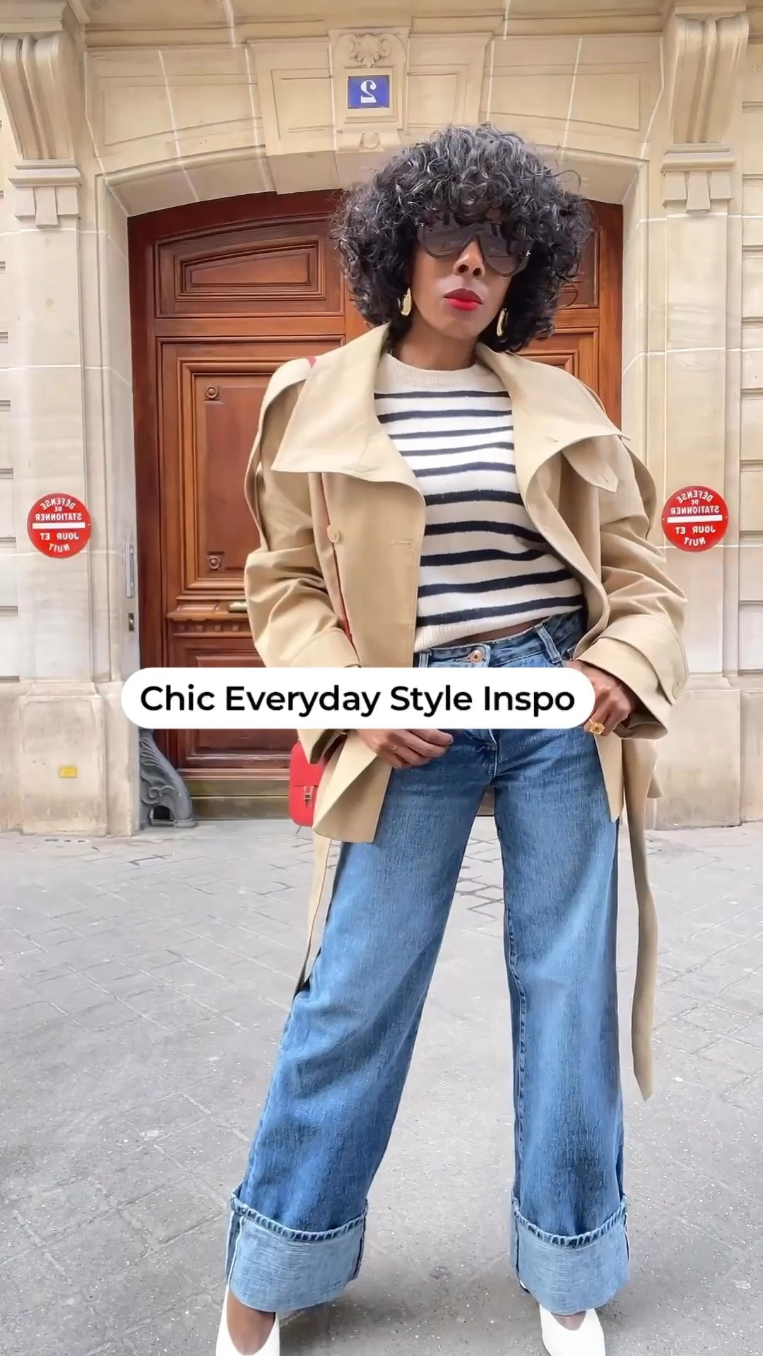 Spring outfit 2026 inspo: effortless, chic outfit for everyday. 

A simple mix of classic pieces that feels fresh and easy to wear. This timeless short trench coat, paired with a striped sweater and denim is easy to recreate. Save this look for later.

Tap the link to shop now 🛒

#OutfitsWomen #LTKStyletip #SpringOutfit

#LTKootd #LTKgrwm #LTKSeasonal