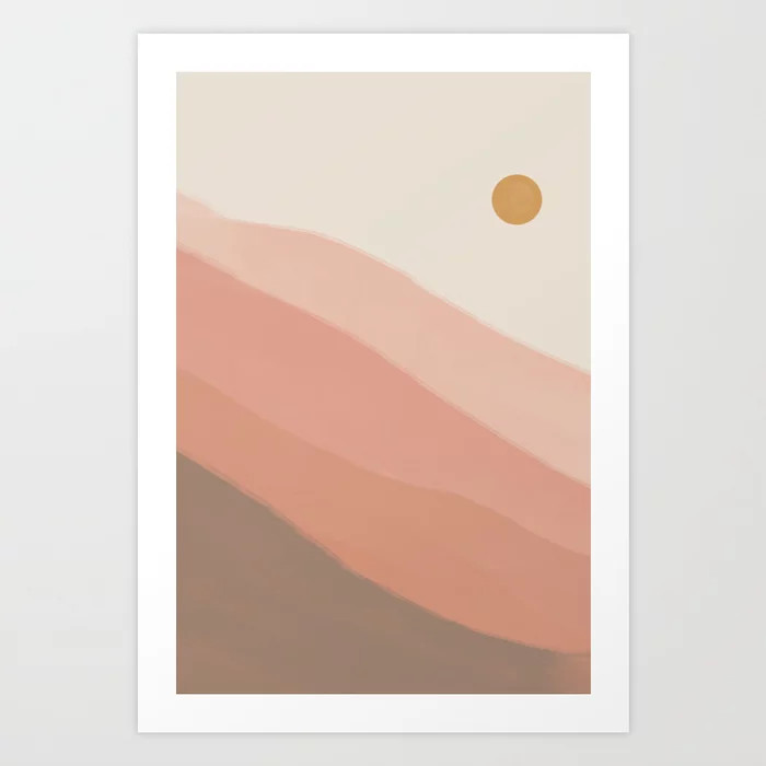 Peace Unspoken, Just Known Art Print | Society6
