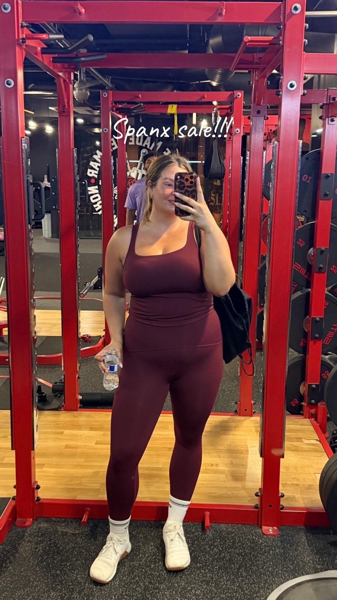 Spanx is 20% off today through the LTK app - use code LTK20⭐️ 

workout outfit of the day! wearing an xl in this tank and leggings 🤎 set is still available in black! 

Spanx sale, workout set, activewear, Vanessa Etheridge

#LTKMidsize #LTKSaleAlert #LTKActive
