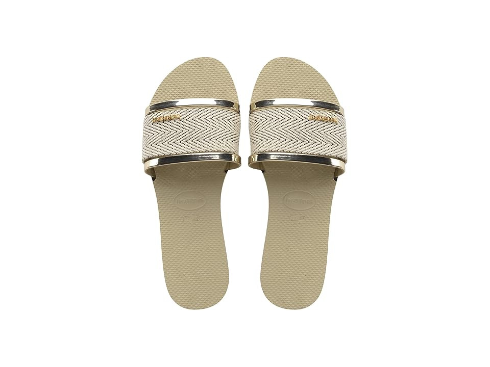 Havaianas You Trancoso Premium Flip Flop Sandal Women's Shoes Sand Grey : EU 41-42 (US Men's 9-10 - Women's 11-12) M, Manmade/Rubber | Zappos