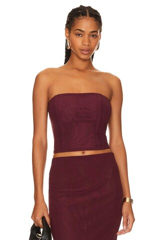 Camila Coelho Osiris Top in Plum from Revolve.com | Revolve Clothing (Global)