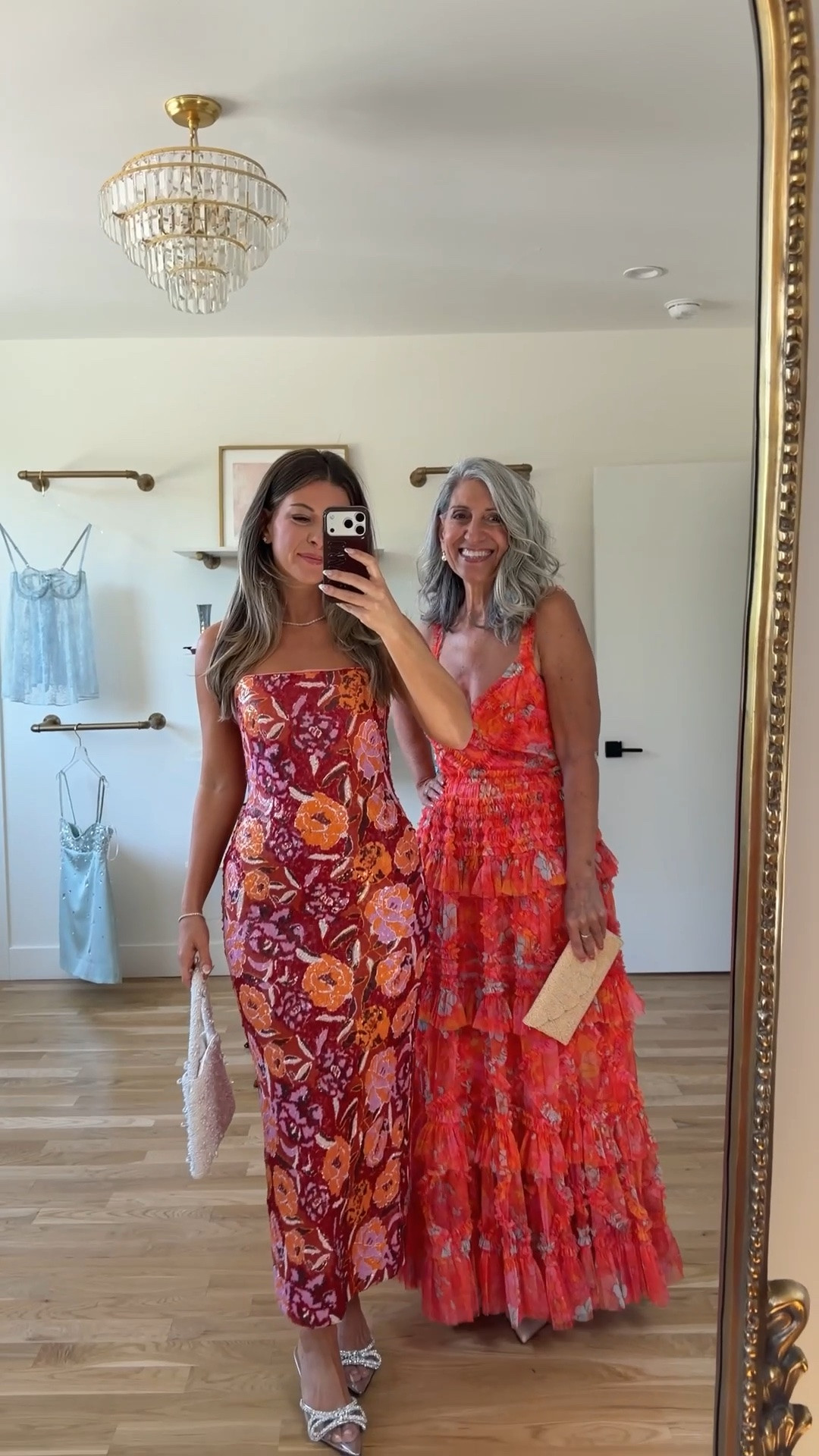 Mom and me wedding guest and formal event dresses  

electric picks: emerson20
divi: emerson15

Wearing my usual smalls/2
Mom sized down to a 4 

Wedding guest
Formal event
Black tie
Floral
Metallic
Pleated
Mother of the bride
Special occasion

#LTKSeasonal #LTKWedding #LTKootd