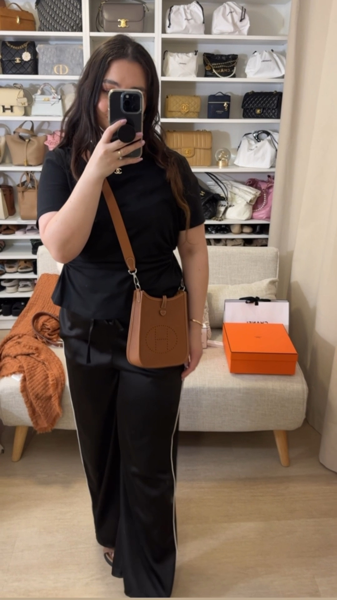 Changing up the Hermes mini evelyne with different straps! All unbranded so great for the budget 

#LTKStyleTip #LTKSummerEdit