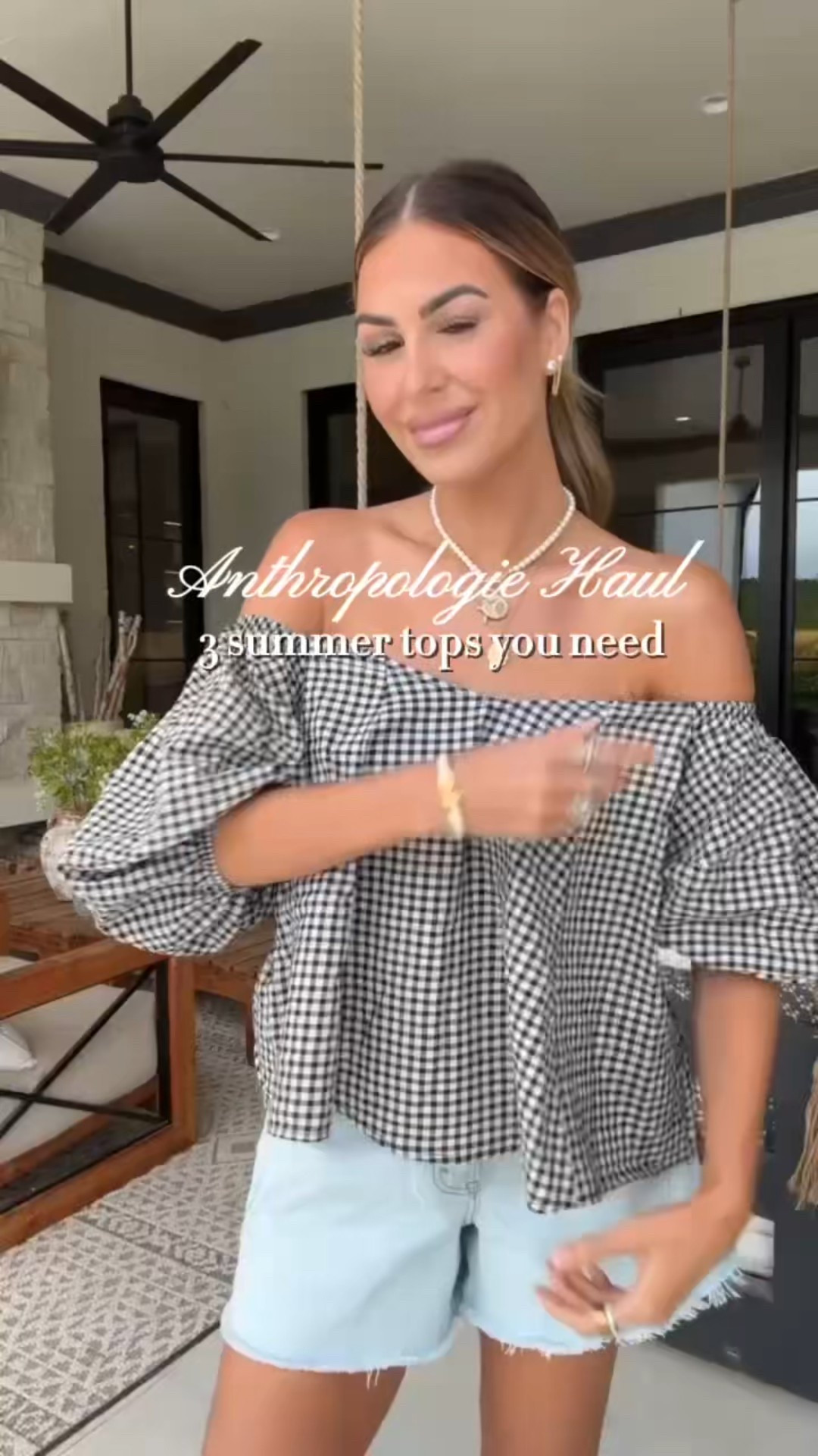 Use my code Hollie20 for 20% off a purchase of $100 or more (full priced items) at Anthropologie until 5/11

Tops size small 

#LTKSeasonal #LTKSaleAlert #LTKStyleTip