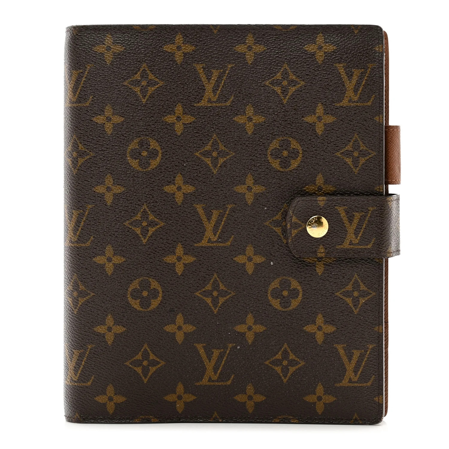 Monogram Large Ring Agenda Cover | FASHIONPHILE (US)