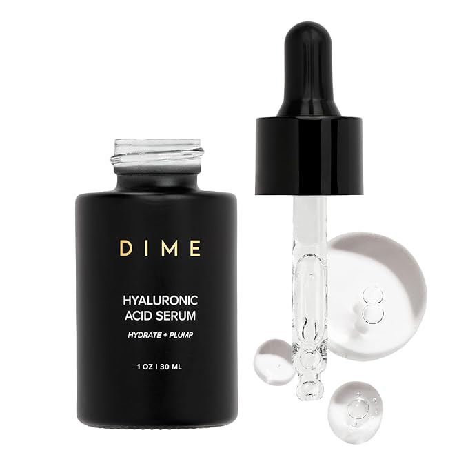 DIME Beauty Hyaluronic Acid Serum, Non-Greasy Hydrating Face Serum with Pure Hyaluronic Acid, 1 o... | Amazon (US)