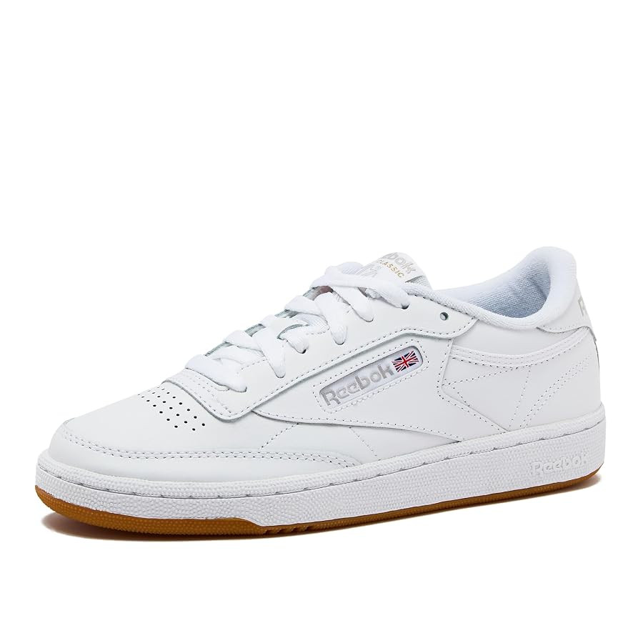 Reebok Womens Club C 85 Tennis Shoes for Women, White Womens Sneakers | Amazon (US)