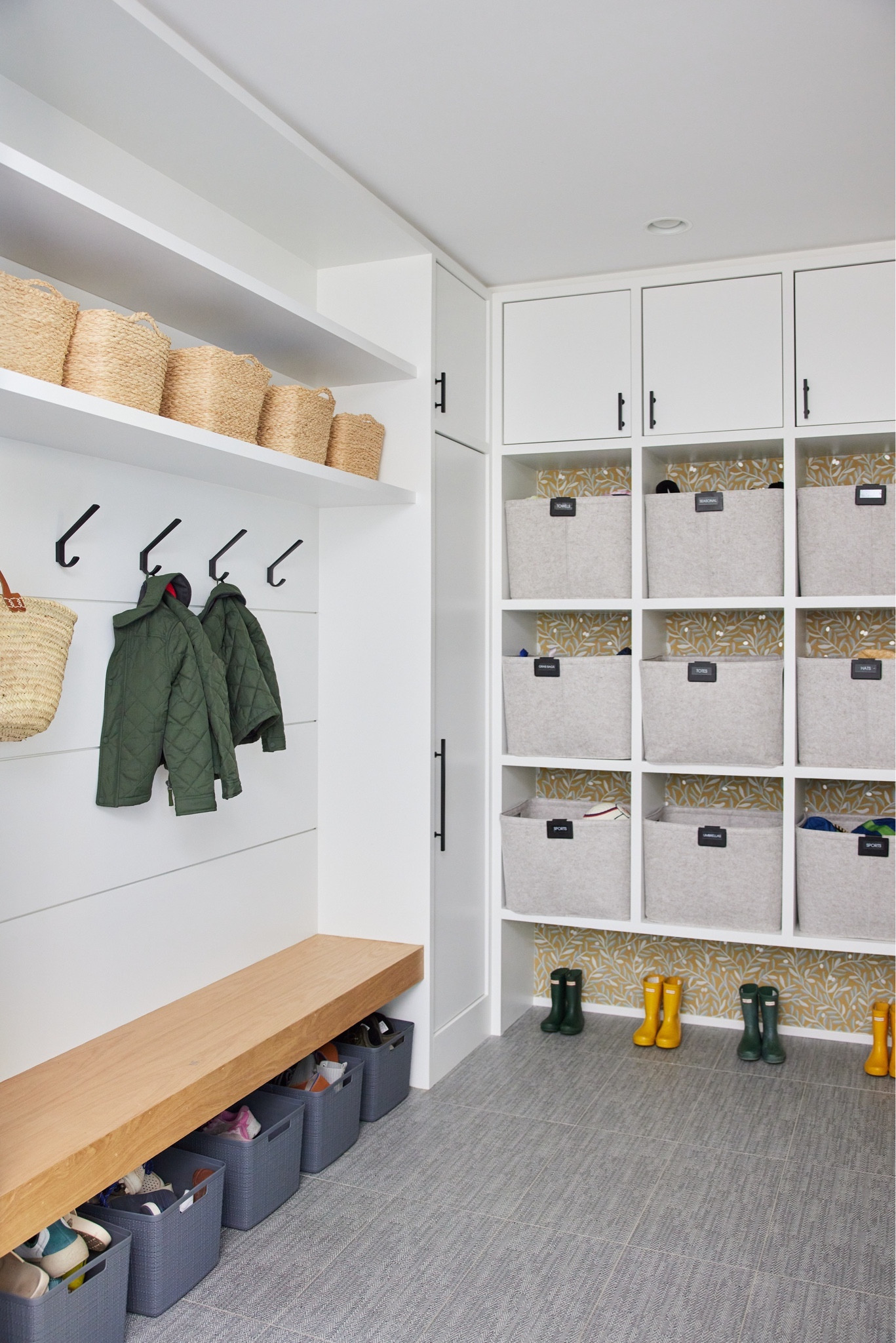 Loving my new mudroom and these bins and baskets. They help keep everything organized for us. #thecontainerstore #target #organization

#LTKfindsunder100 #LTKhome