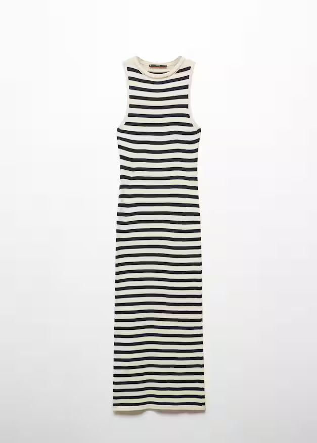 Knit long dress | MANGO (US)