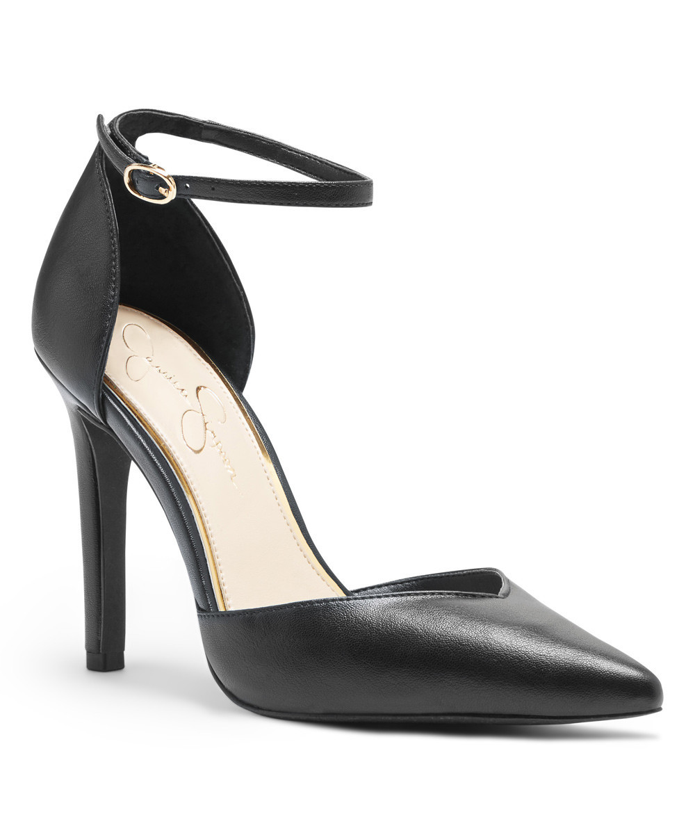 Jessica Simpson Collection Women's Pumps BLACK - Black Cirrus Sleek D'Orsay Pump - Women | Zulily