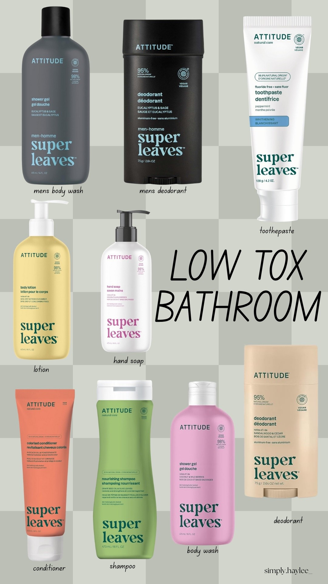 Low Tox Bathroom Faves

#LTKmomlife #LTKFamily #LTKKids