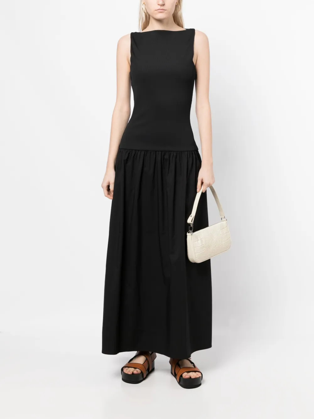 Amyra organic-cotton maxi dress | Farfetch Global