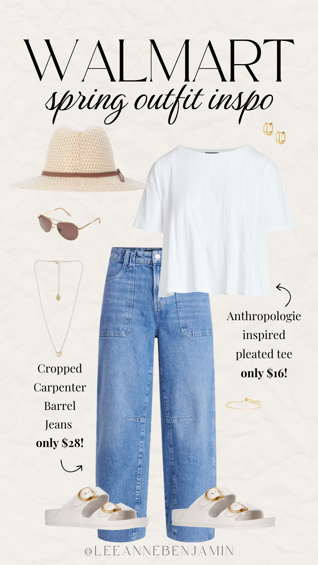 Spring outfit inspo all from Walmart! 

 #LTKdayinmylife #LTKootd #LTKOver40