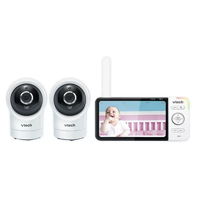 VTech® RM5764-2HD 5-Inch Color LCD Smart Wi-Fi Baby Monitor with 2 Cameras | buybuy BABY | buybuy BABY