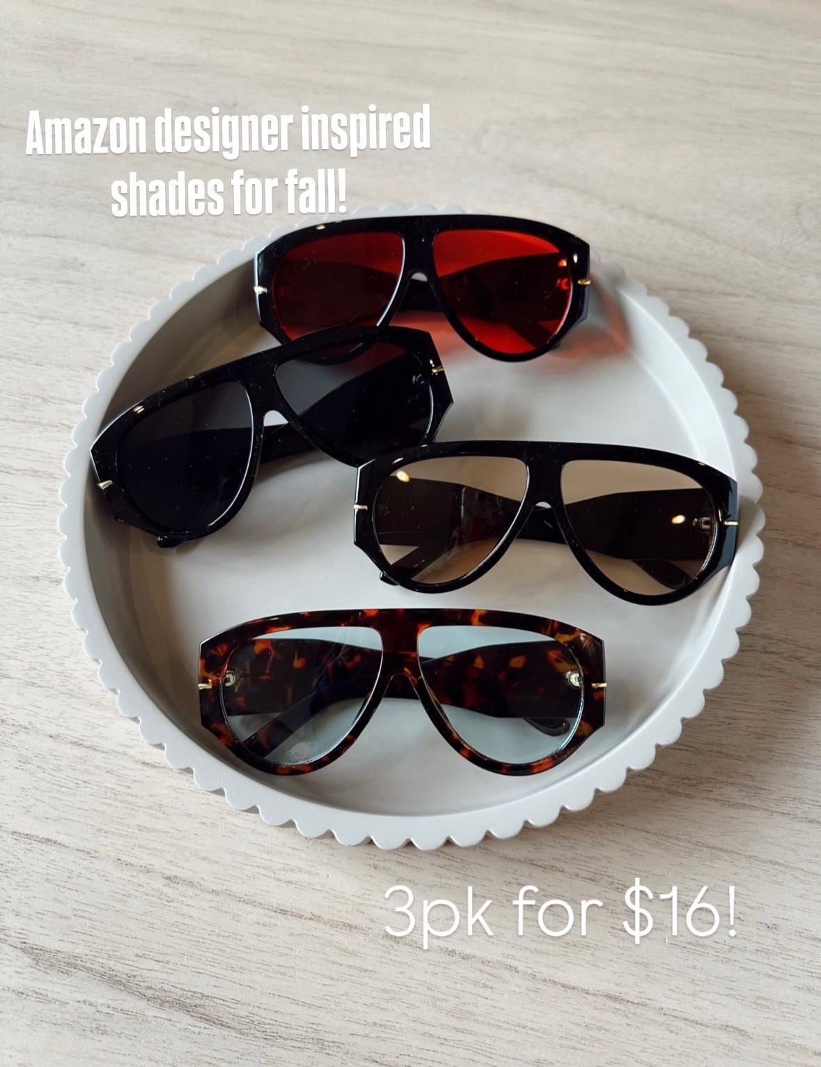 Amazon sunglasses 

#LTKSeasonal #LTKStyleTip #LTKFindsUnder50