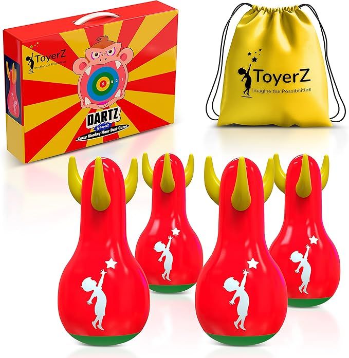 ToyerZ Lawn Darts Outdoor Games for Kids & Adults - Outside Toys for Boys & Girls, Family Yard To... | Amazon (US)