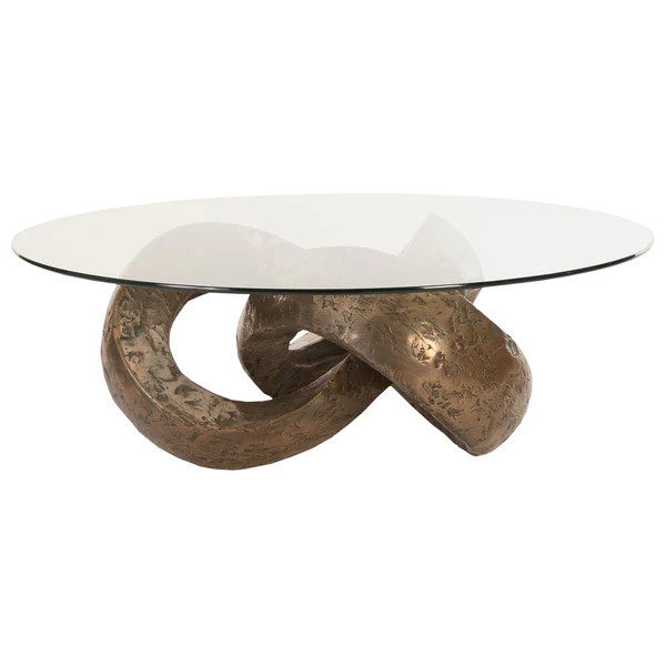 Phillips Collection Trifoil Coffee Table | Paynes Gray Inc