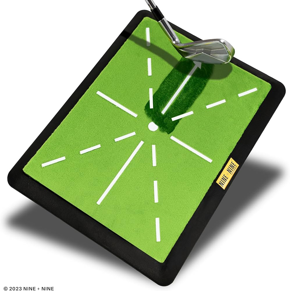 NINE + NINE Premium Golf Swing Detection Mat - Golf Training Mat - Golf Accessories for Men & Wom... | Amazon (US)