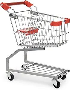 Milliard Toy Shopping Cart for Kids, Toddler Shopping Cart Toy | Amazon (US)